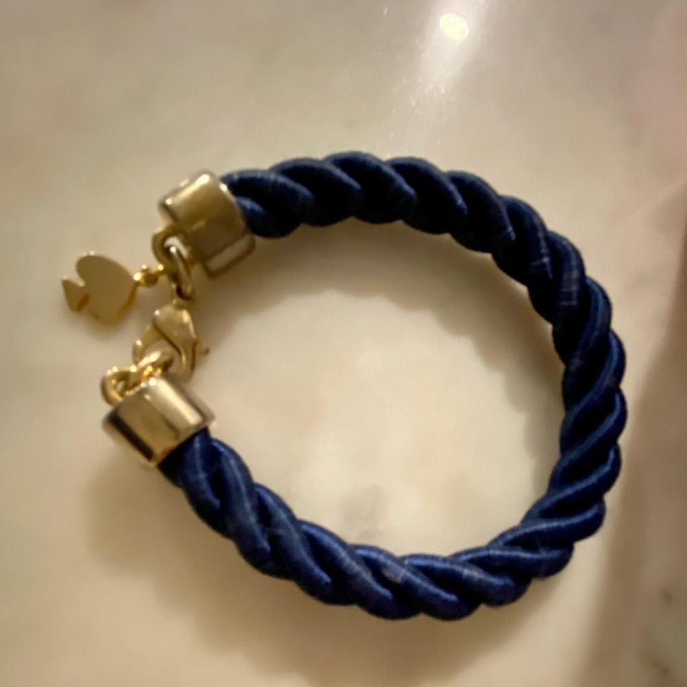 COPY - Kate Spade rope bracelet - Navy Blue